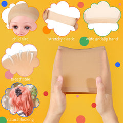 Fandamei 4-cap package keeps wig setup organized