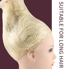 Fandamei Wig Cap Net light brown flat lay with natural color