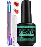 FANISN removedor gel 15ml para eliminación rápida de esmalte