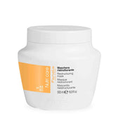 Fanola mascarilla reparadora para cabello dañado con proteínas de leche aporta nutrición intensa