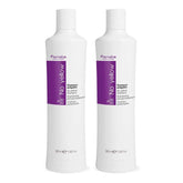 Fanola No Yellow Shampoo bottle front with violet pigment to neutralize brass in hair.