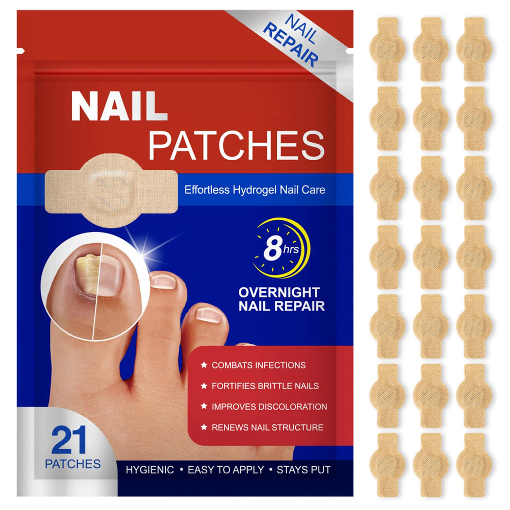 FANSHI parches uñas hongos 21p para restaurar un aspecto saludable.