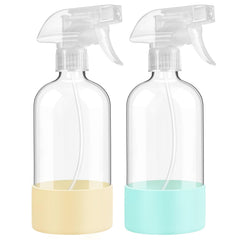 FANSTINOW glass spray bottle pale yellow for versatile cleaning tasks.
