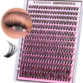 FANXITON lash clusters tray 280pcs for quick, natural volume