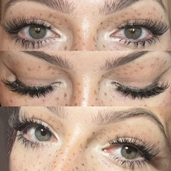 FanXiton Mink Lashes Clear Band invisible band for seamless blend