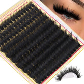 FANXITON spiky manga lash clusters deliver 3D volume with feather-light wear.