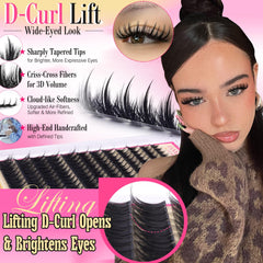 FANXITON thin-band lashes offering comfortable bare-skin wear for beginners
