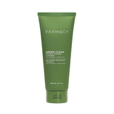 Farmacy Foaming Face Wash bottle packaging highlights oil-free cleansing for clear pores.