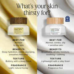 Swirl of Farmacy Honey Cloud applying smoothly on skin