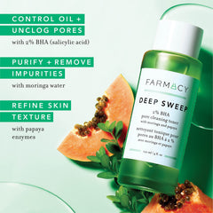 Farmacy toner pump-dispense action shows mess-free, precise application