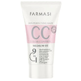 FARMASi CC Cream tube in medium shade for balanced complexion.