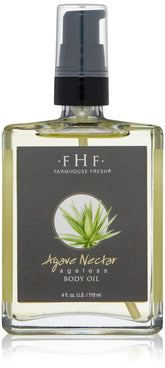 FarmHouse Fresh Agave Nectar Ageless Body Oil pour for lightweight hydration