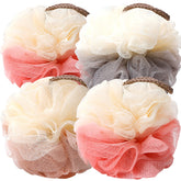 Farmoga bath loofah back-scrubber pink for gentle exfoliation during showers.