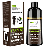 Farndu Tinte-Champú Cobertura de canas para un look natural.