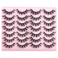 Farred Cat Eye Lashes cat-eye design enhances eye shape with subtle lift.