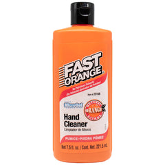Fast Orange 25108 Pumice Lotion bottle for deep citrus cleaning on dirty hands.