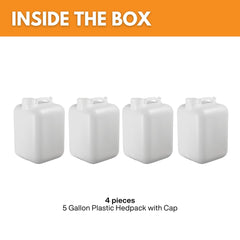 FastRack four-pack of 5-gallon carboys for brewing and fermentation