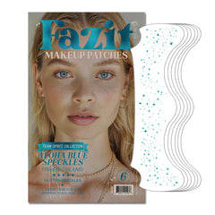 Fazit Makeup Parches Aloha Destellos Azules para looks festivos