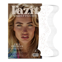 Parches Fazit de puntos falsos brillantes para un aspecto natural y rápido.