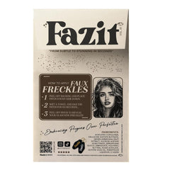 Parches Fazit con purpurina para realzar rasgos con estilo.
