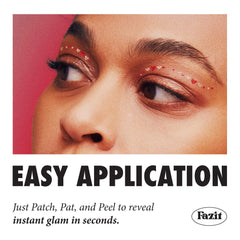 Fazit Sweetheart Wing Eye Patches wet-application for mess-free use