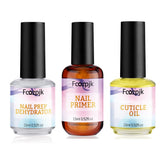 Fcozpjk deshidratante de uñas, superficie limpia para diseño