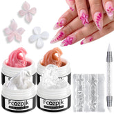 Fcozpjk gel-constructor-transparente 15 ml para base y extensiones limpias.