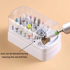Fcozpjk dual brush heads for steel wire and nylon cleaning tasks.