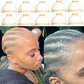 FDBJulyy transparent HD wig cap 10-pack for natural look and skin-tone match