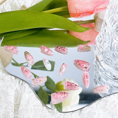 FDSQHSA diseños florales veraniegos en uñas acrílicas
