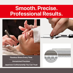 Feather Nape Blades 10-pack highlighting long-lasting sharpness for precise cuts
