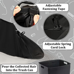 FEBSNOW foldable-design cape folds compactly for easy storage in home or studio.