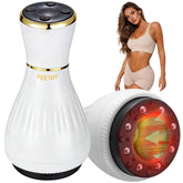 FEEJOY massager showcasing pulse therapy for deeper fascia release and improved circulation