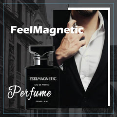 FeelMagnetic perfume cap in hand for easy daily application.