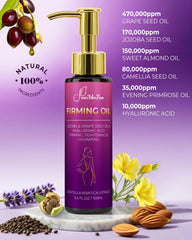 FeeMeFee Body Firming Oil after shower leaves skin refreshed.