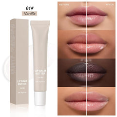FeiCuiYun lip butter provides sheer shine and instant moisture.