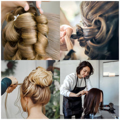 Fekayer anti-static carbon fiber material enhances glide and reduces frizz during brushing