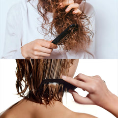 Fekayer 5PCS hair comb set rat-tail for precise parting and sleek styles