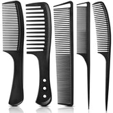 Fekayer 5PCS hair comb set wide-tooth for smooth detangling across all hair types