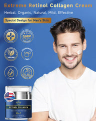 Felicemy etiqueta revela retinol y ácido hialurónico para nutrición diaria de la piel.