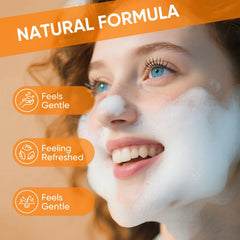 Femani limpiador facial con cepillo de cúrcuma miel: limpieza profunda suave