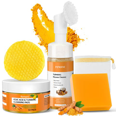 Femani pads de cúrcuma: limpieza suave diaria y desmaquillado ligero