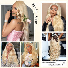 Femca 613 lace front wig 200 density for fuller, lifelike volume