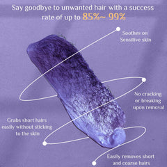 FEMIROWAX hard wax beads designed for whole body waxing, delivering thorough removal