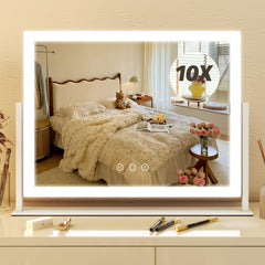 FENNIO vanity mirror with lights 13x17 for precise makeup