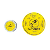 Feret Parfumeur Powder Rose Balm Pack showing dual hydration for lips and skin