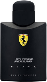 Ferrari Scuderia Black bottle pour, bold masculine scent for daily wear.