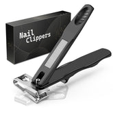 FERYES 360° rotating nail clippers head for easy angle control during trimming
