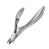 FERYES cuticle clippers half-jaw close-up showing precise trimming capability