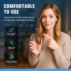 FERYES ergonomic handles with anti-slip coating for comfortable grip